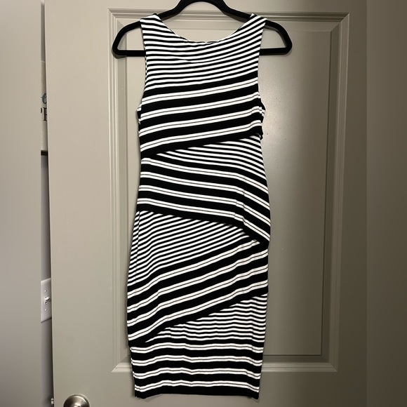 Anthropologie Dresses & Skirts - NWT Anthropologie Bailey 44 Annabeth Black Striped Column Dress Size S